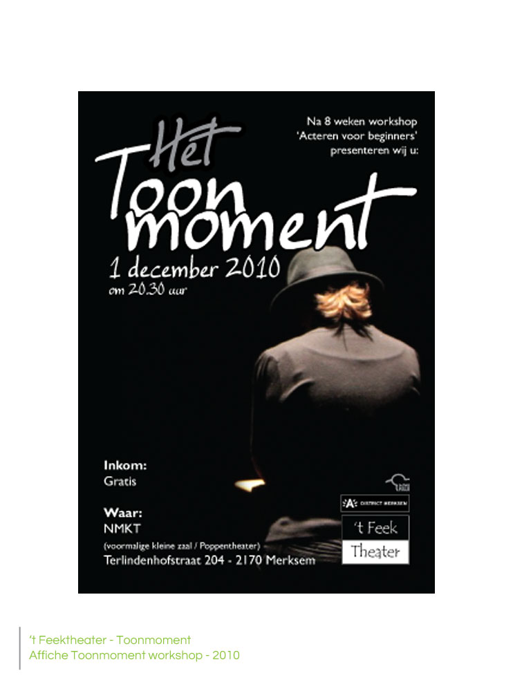 ' Feektheater - Affiche Toonmoment