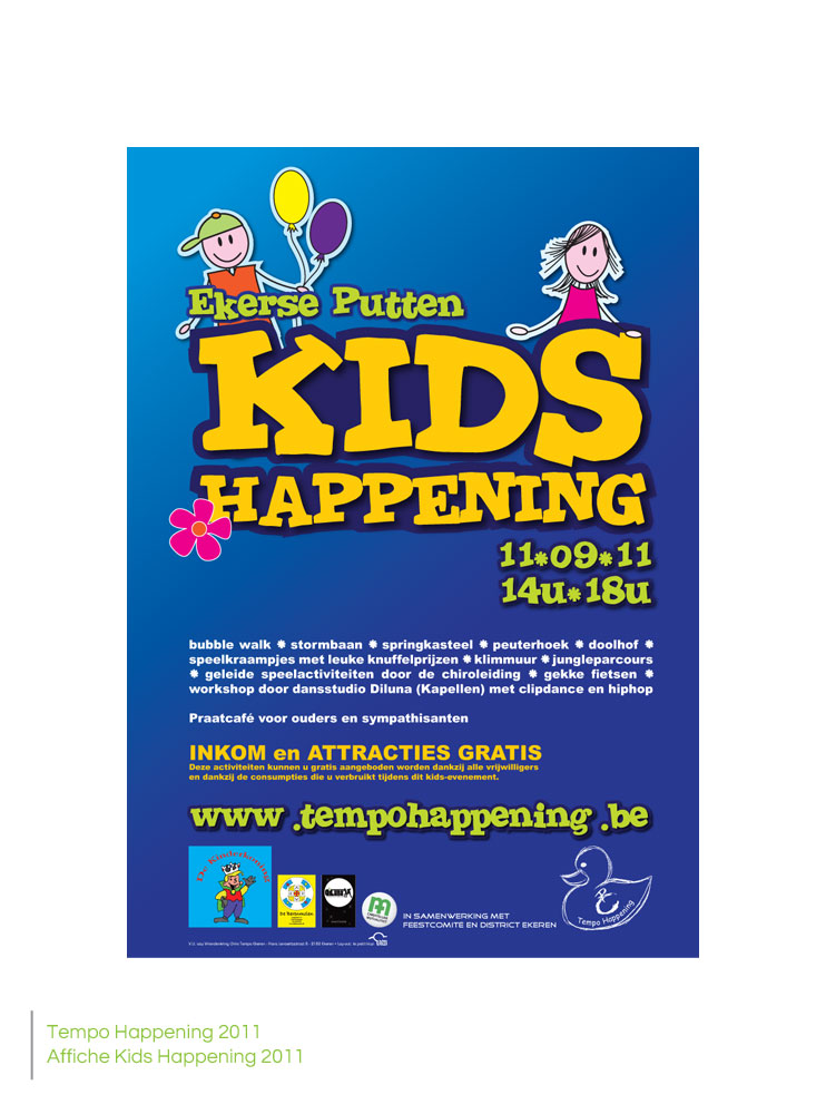 Tempo Happening - Affiche Kids Happening