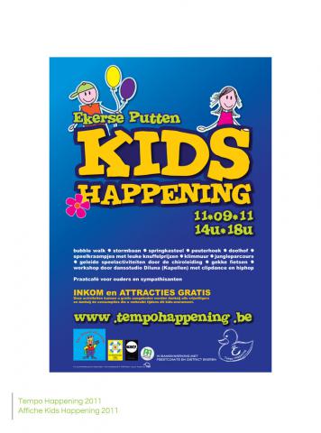 Tempo Happening - Affiche Kids Happening